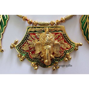 Indian Goddess Ganesh Handmade Door Hanging Festive Decoration Multicolor Toran   152693352338